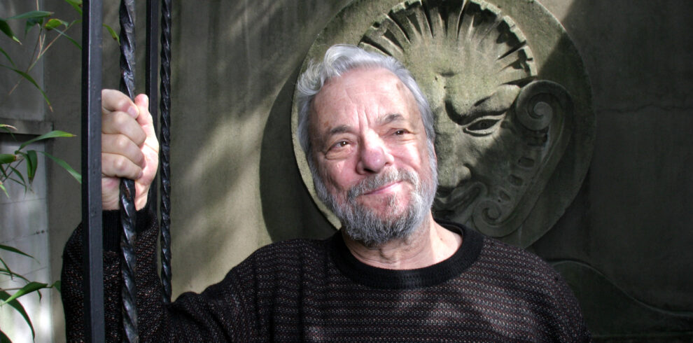 Stephen Sondheim, at home in New York in August 2003. (Chester Higgins Jr./The New York Times)