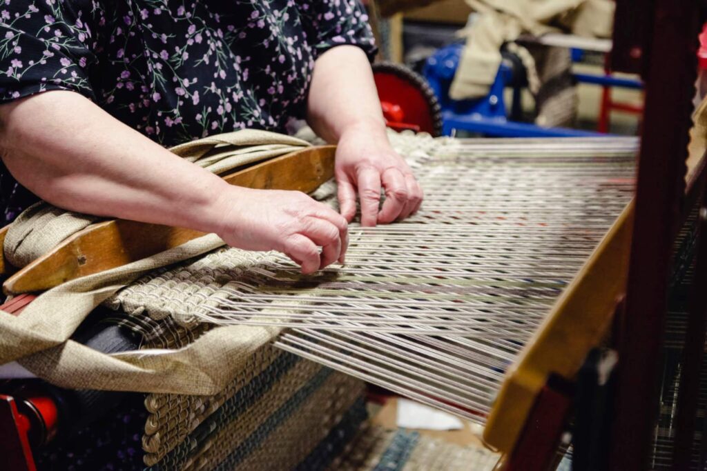 Coppes Commons Weaving