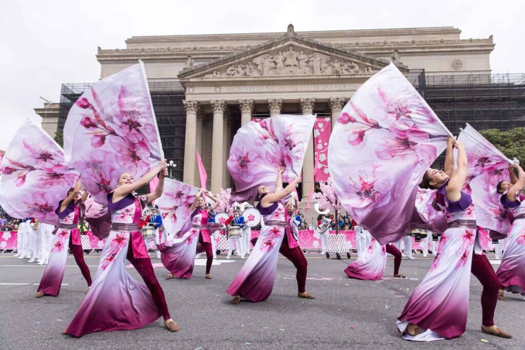Cherry blossom parade 4